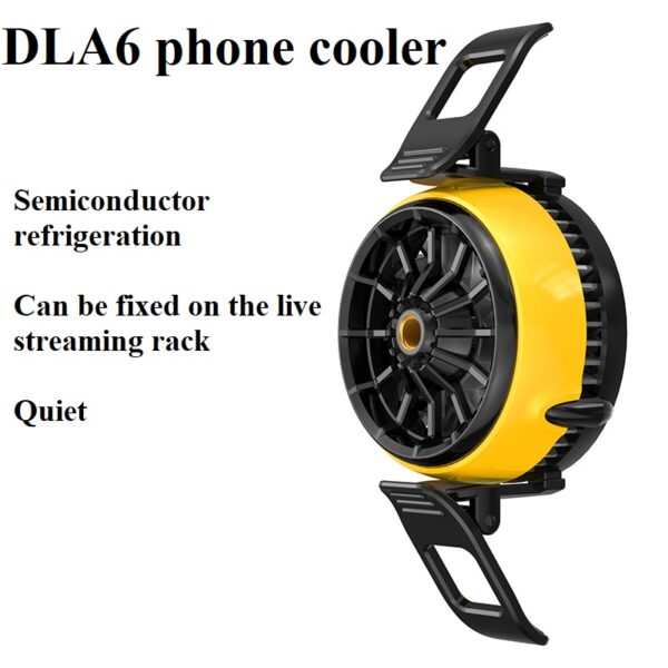 Memo DLA6 Mobile Phone Cooler | Mobile Phone Radiator & Cooling Fan - Image 2